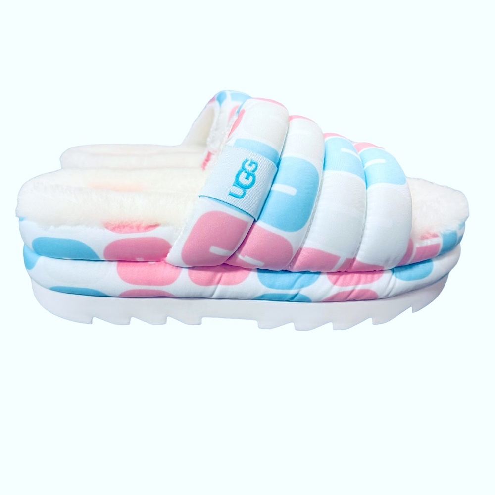 Ugg Logo Platform Slide Slippers - Picture 3 of 8
